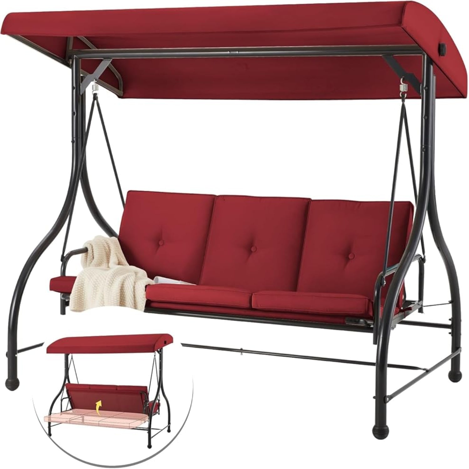 YODOLLA Outdoor Swings for Patio